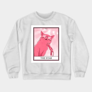 Star Cat Tarot Crewneck Sweatshirt